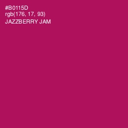 #B0115D - Jazzberry Jam Color Image